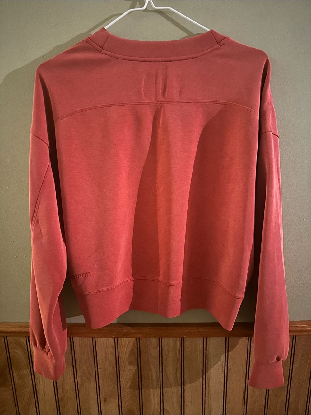 lululemon athletica Coral Soft stream Crewneck Sweatshirt